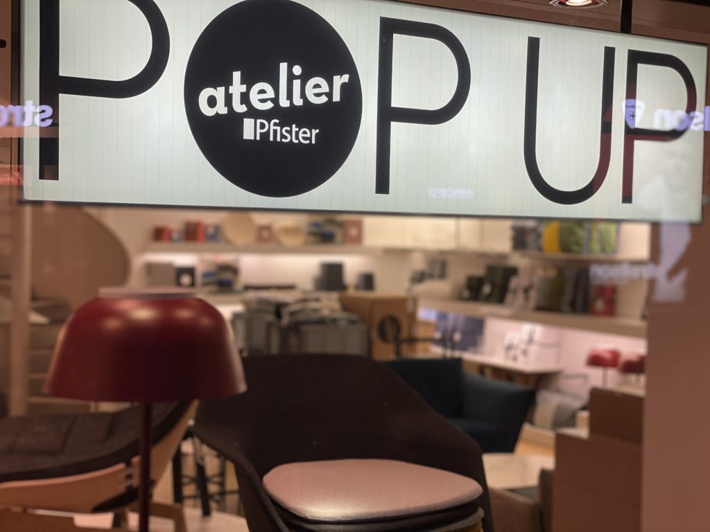Pfister eröffnet Atelier Pfister Pop-up Store im Herzen Zürichs